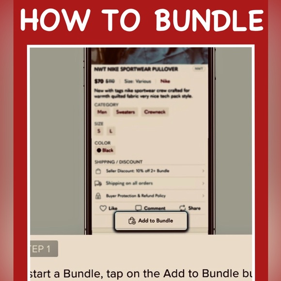 HOW TO BUNDLE - Picture 1 of 3